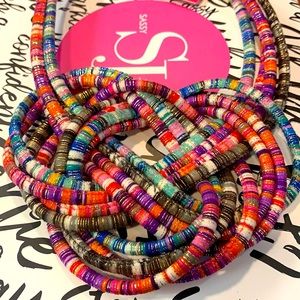 Sassy Jones “Vivienne” multi necklace!